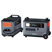 Power Station Portatile 3600W 3600Wh Espandibile  Oscal Power Max 3600
