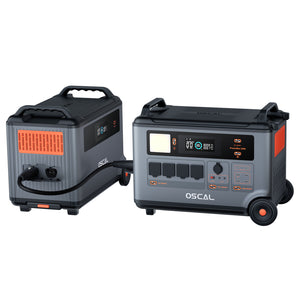 Power Station Portatile 3600W 3600Wh Espandibile  Oscal Power Max 3600