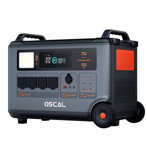 Power Station Portatile 3600W 3600Wh Espandibile  Oscal Power Max 3600