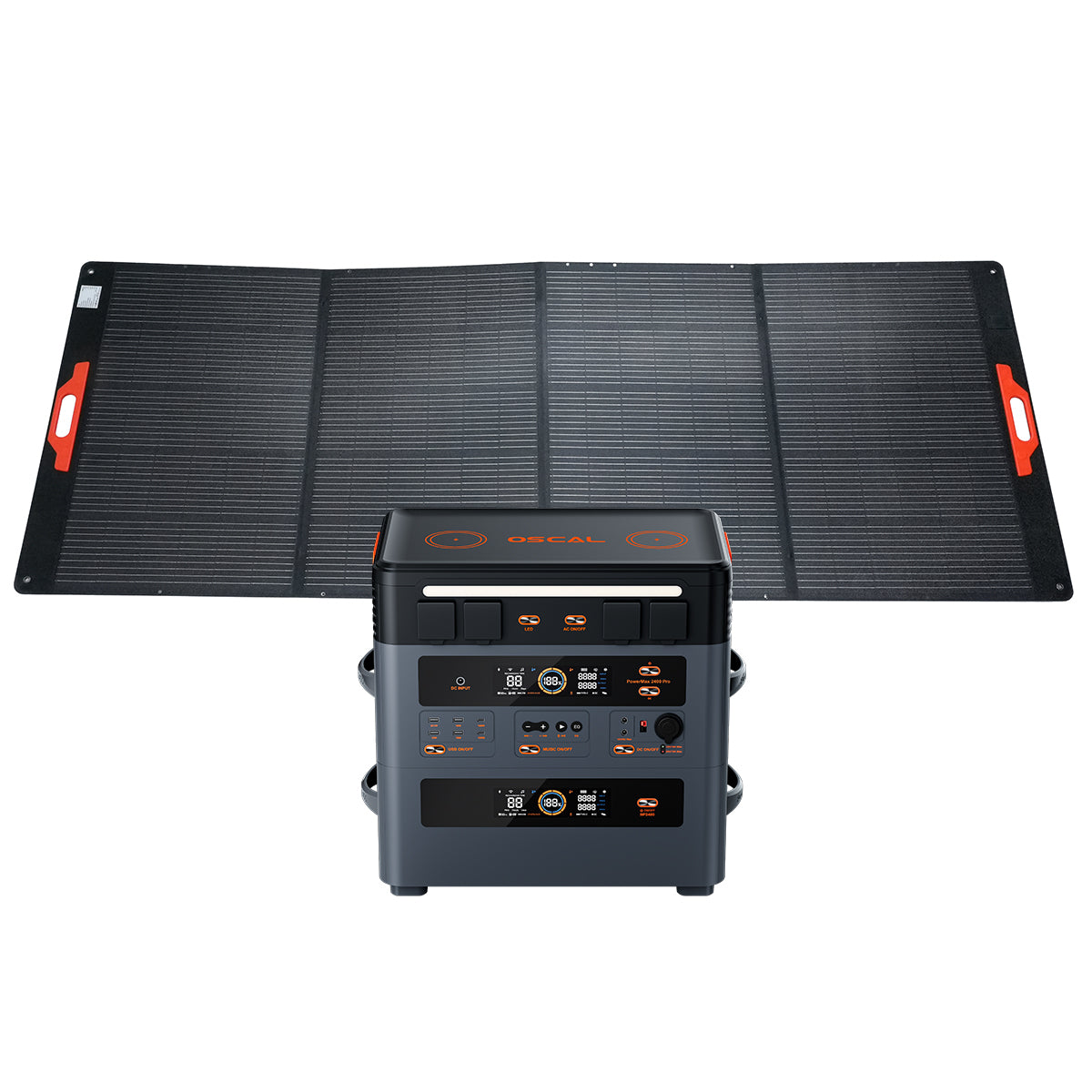 Pannello Solare Portatile 400W Pieghevole ETFE  Oscal Solar Panel 400 Pro