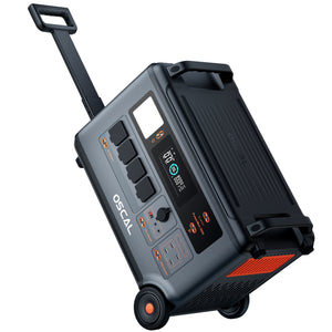 Power Station Portatile 3600W 3600Wh Espandibile  Oscal Power Max 3600