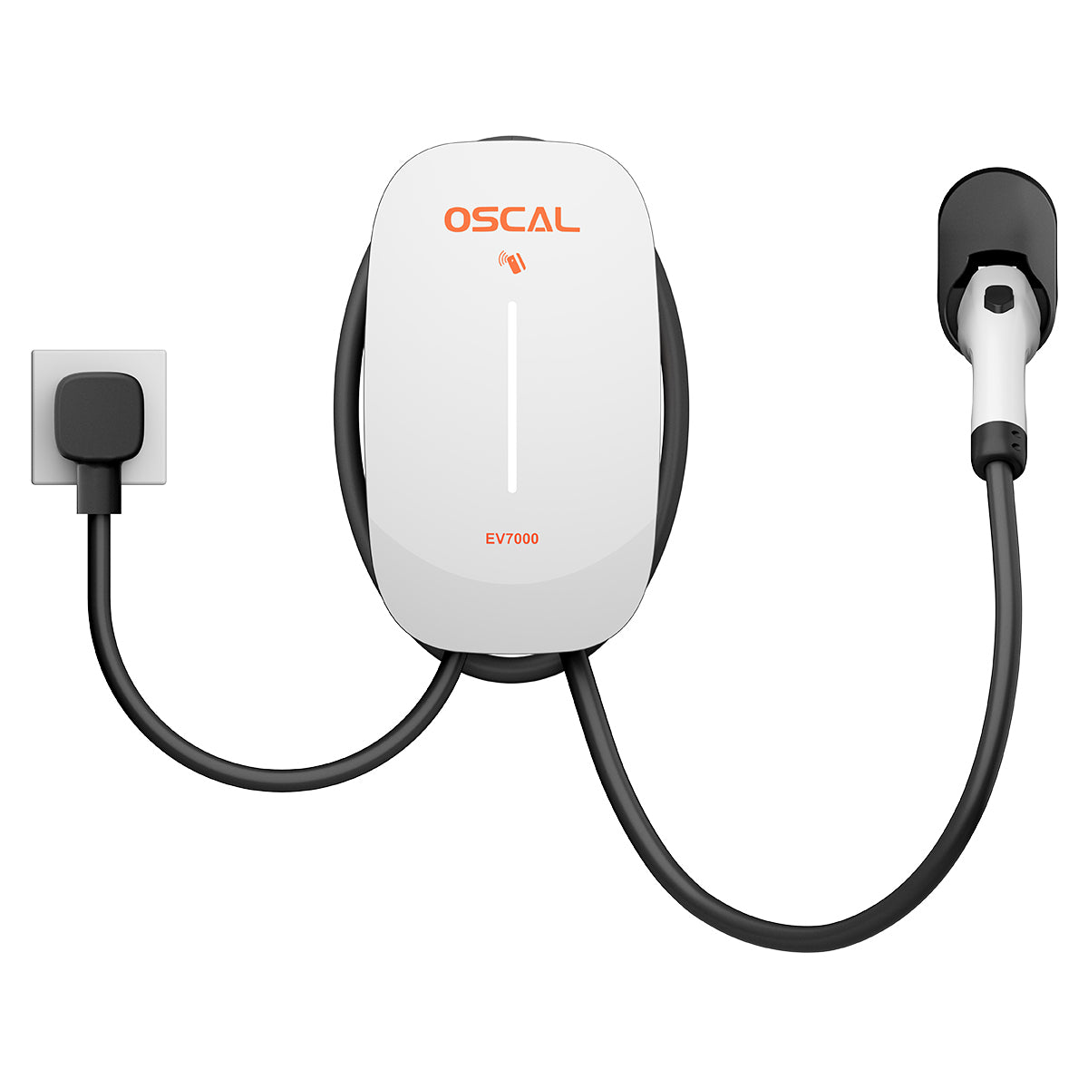 Caricatore Auto Elettrica Wallbox 7kW con RFID  Oscal EV700