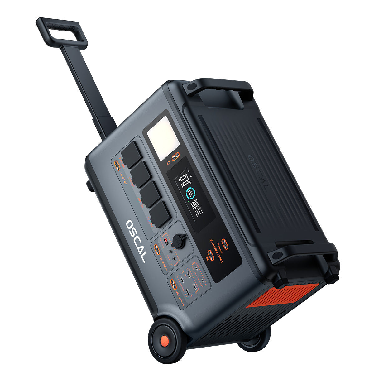Power Station Portatile 6000W 3600Wh Espandibile  Oscal Power Max 6000