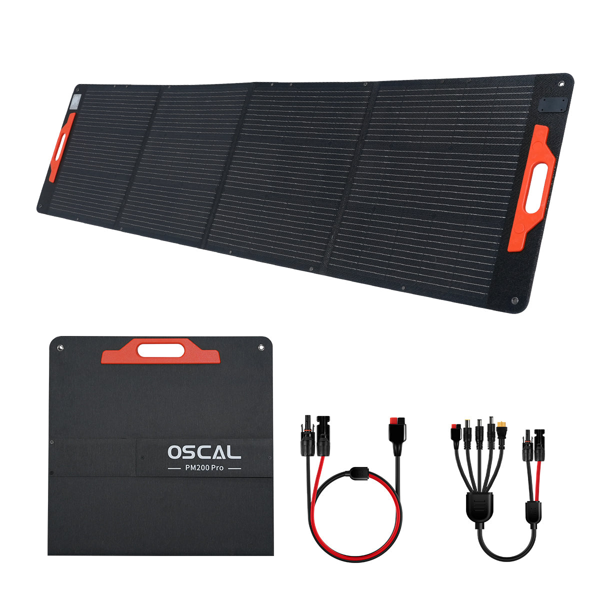 Pannello Solare Portatile 200W Pieghevole ETFE  Oscal Solar Panel 200 Pro