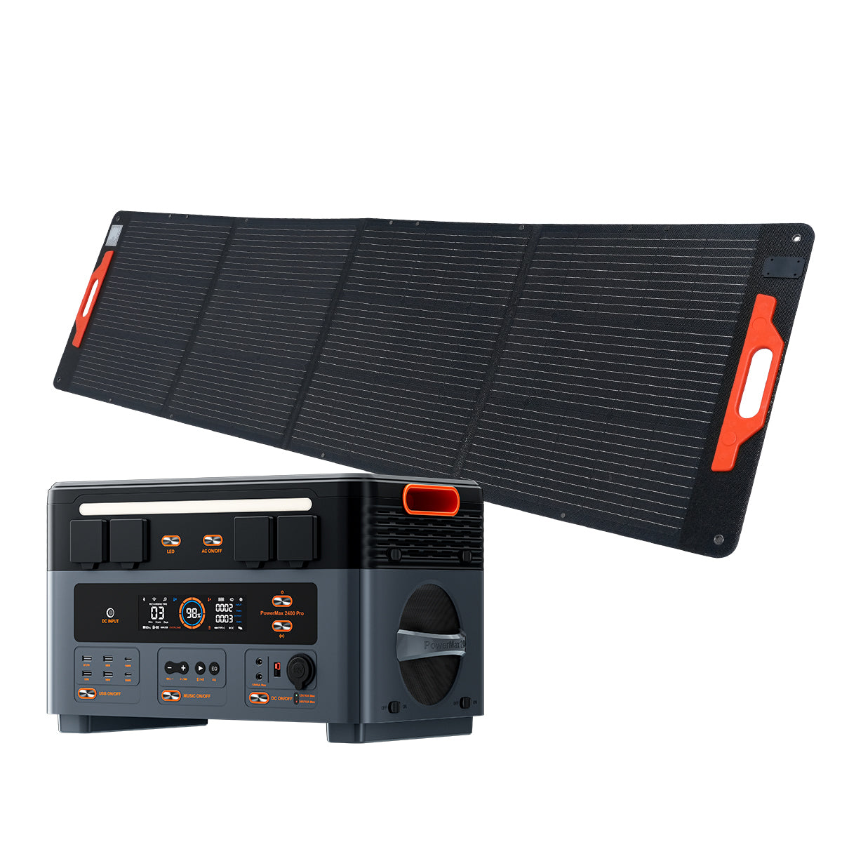 Pannello Solare Portatile 200W Pieghevole ETFE  Oscal Solar Panel 200 Pro