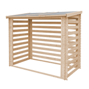 Legnaia da Esterno in Legno - 146x232xA199 cm/5 m3 TIMBELA M202