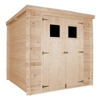 TIMBELA M309+M309G Casetta da Giardino in Legno CON PAVIMENTO TRATTATO - 3.53 m2  