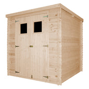 TIMBELA M309+M309G Casetta da Giardino in Legno CON PAVIMENTO TRATTATO - 3.53 m2  