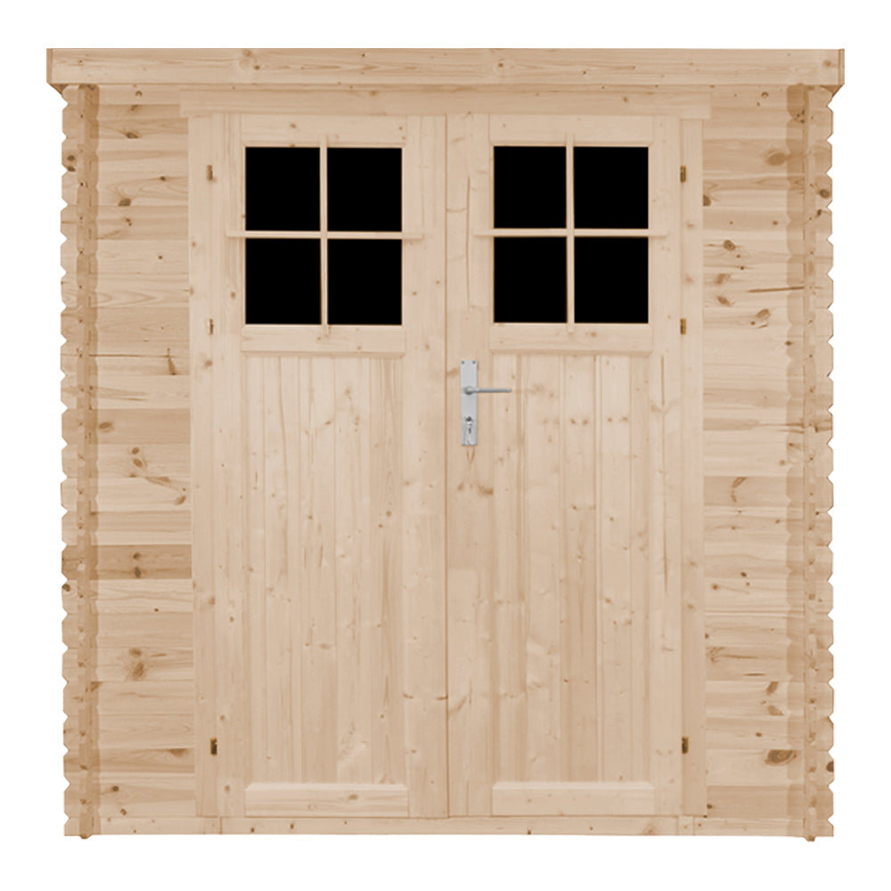 TIMBELA M309F+M309G Casetta da Giardino CON PAVIMENTO TRATTATO - 3.53 m2 