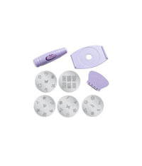 Timbro Nail Art Stampo Kit Macchina Decora Unghie + Dischi Disegno Decora Unghie         