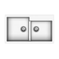 Tip Toe N200 Lavello 2 vasche bianco