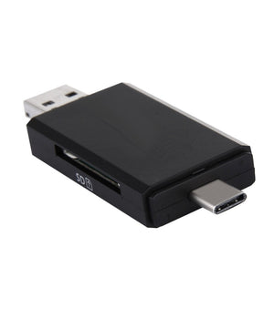 Tipo-c Adattatore Otg Micro Usb Usb 2.0 Sd Micro Sd Card Reader Pc Smartphone         