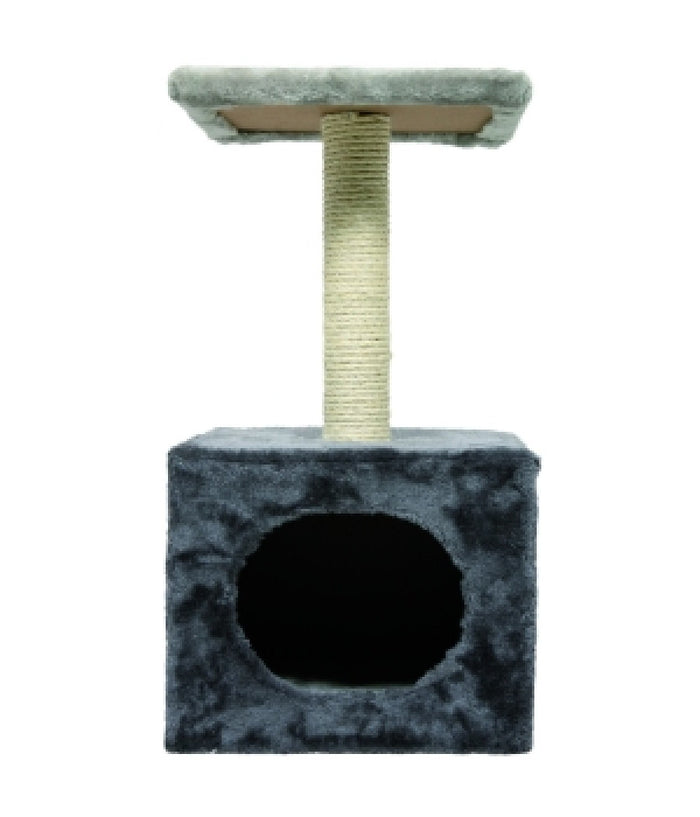 Tiragraffi Ad Albero Graffiatoio Palestra Per Gatti Con Casetta Cuccia Gioco         