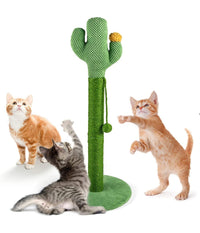 Tiragraffi Cactus 40 X 70 Cm Colonne Albero Per Gatti Palo In Naturali Sisal         