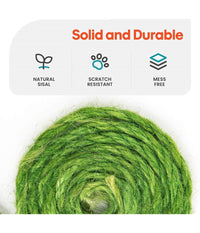 Tiragraffi Cactus 40 X 70 Cm Colonne Albero Per Gatti Palo In Naturali Sisal         