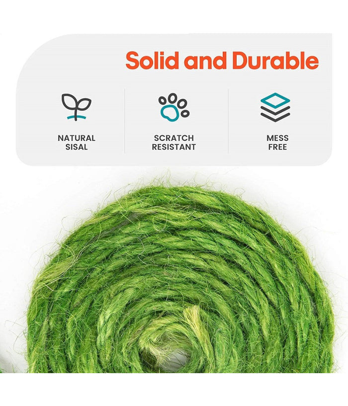 Tiragraffi Cactus 40 X 70 Cm Colonne Albero Per Gatti Palo In Naturali Sisal         