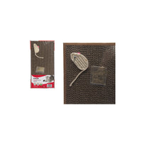Tiragraffi Camon per gatti con topo 47x24 cm – Cartone resistente – Con catnip incluso