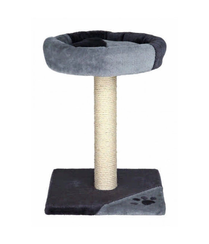 Tiragraffi Con Tronchetto Rivestito In Sisal Naturale Fodera In Peluche Gatti         