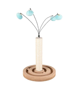 Tiragraffi Flamingo 2 In 1 Giocattolo Divertimento Per Gatti 29 X 29 X 50 Cm         