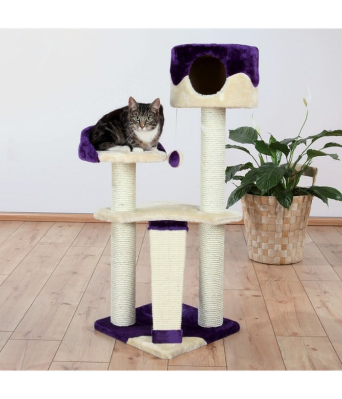 Tiragraffi Gatti Carla Elegante Tre Diverse Piattaforme Cuccia Foderato Peluche         