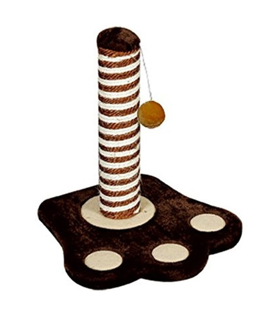 Tiragraffi Gatto Ad Albero Tira Graffi Gioco Per Gatti Tappeto Base A Forma Orma         