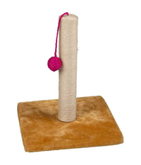 Tiragraffi In Sisal Per Unghie Gatti E Pallina Da Gioco 30 X 30 X 35 Cm         