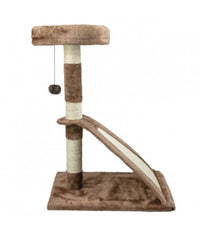 Tiragraffi Nobleza Albero Gatti Con Corda E Pallina A 2 Piani 50 X 35 X 72 Cm         