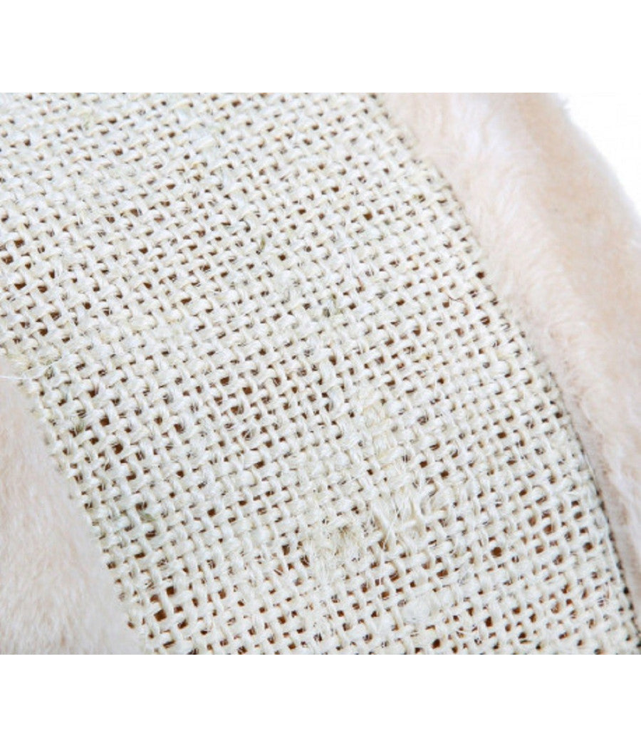 Tiragraffi Nobleza Houseboat 2 Piani Con Cuccia Morbida 49 X 42 X 42 Cm Gatti         