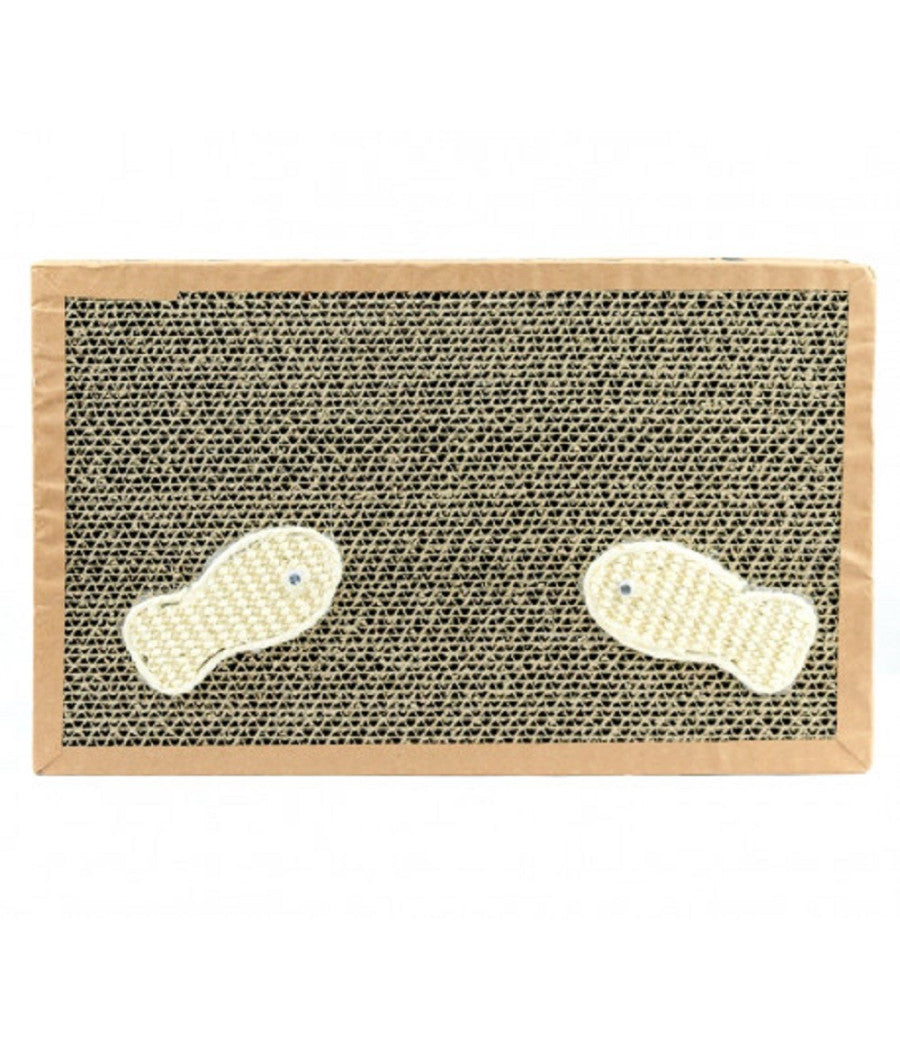 Tiragraffi Nobleza Per Gatti Cartone Profumato 38.2 X 23 X 4 Cm Fishing Box         