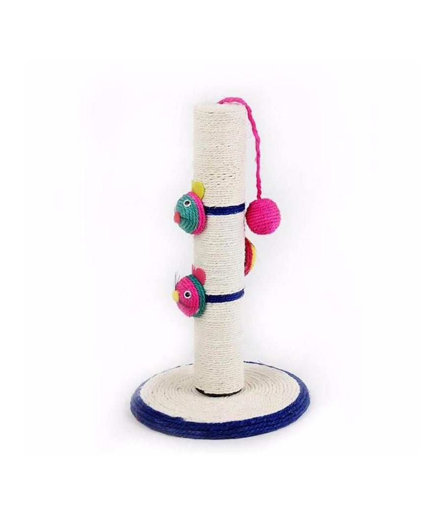 Tiragraffi Per Gatti Corda Con Pallina Affila Artigli Unghia Gatto Tira Graffi         