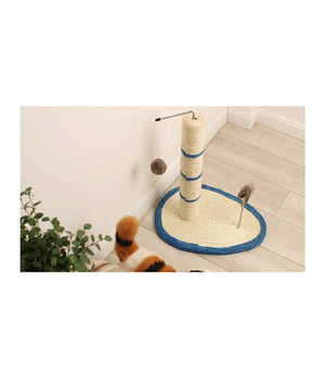 Tiragraffi Per Gatti Corda Con Pallina Topolino Albero Sisal Gatto Tira Graffi         