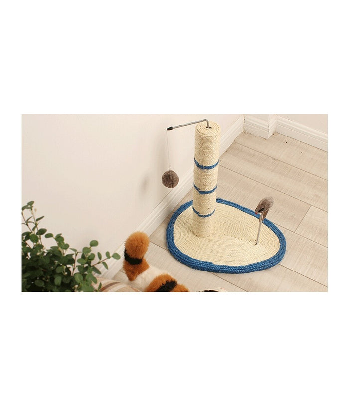 Tiragraffi Per Gatti Corda Con Pallina Topolino Albero Sisal Gatto Tira Graffi         