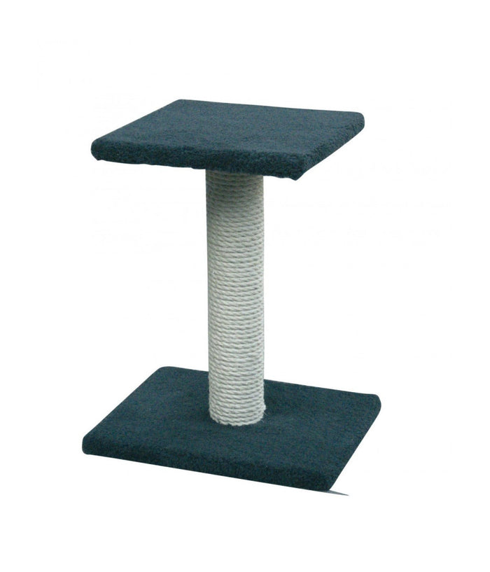 Tiragraffi Per Gatti Tom Base Stabile Rettangolare Blu Massima Aderenza         