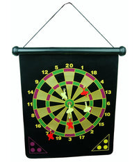 Tiro A Segno Bersaglio Su Tessuto Magnetico Con 4 Freccette Magnetiche 45 Cm         