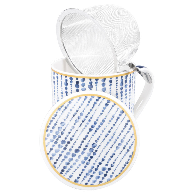 Tisaniera Drops Cc 340 Con Filtro Acciaio