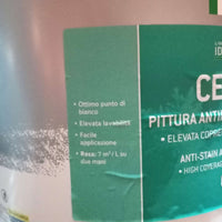 Tixe celatix 4lt idro pittura bianca antimacchia e antifumo lavabile interni