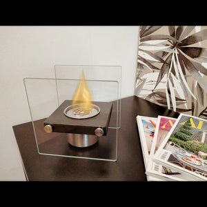 Tiziano Camino a Bioetanolo da tavolo 0.4lt