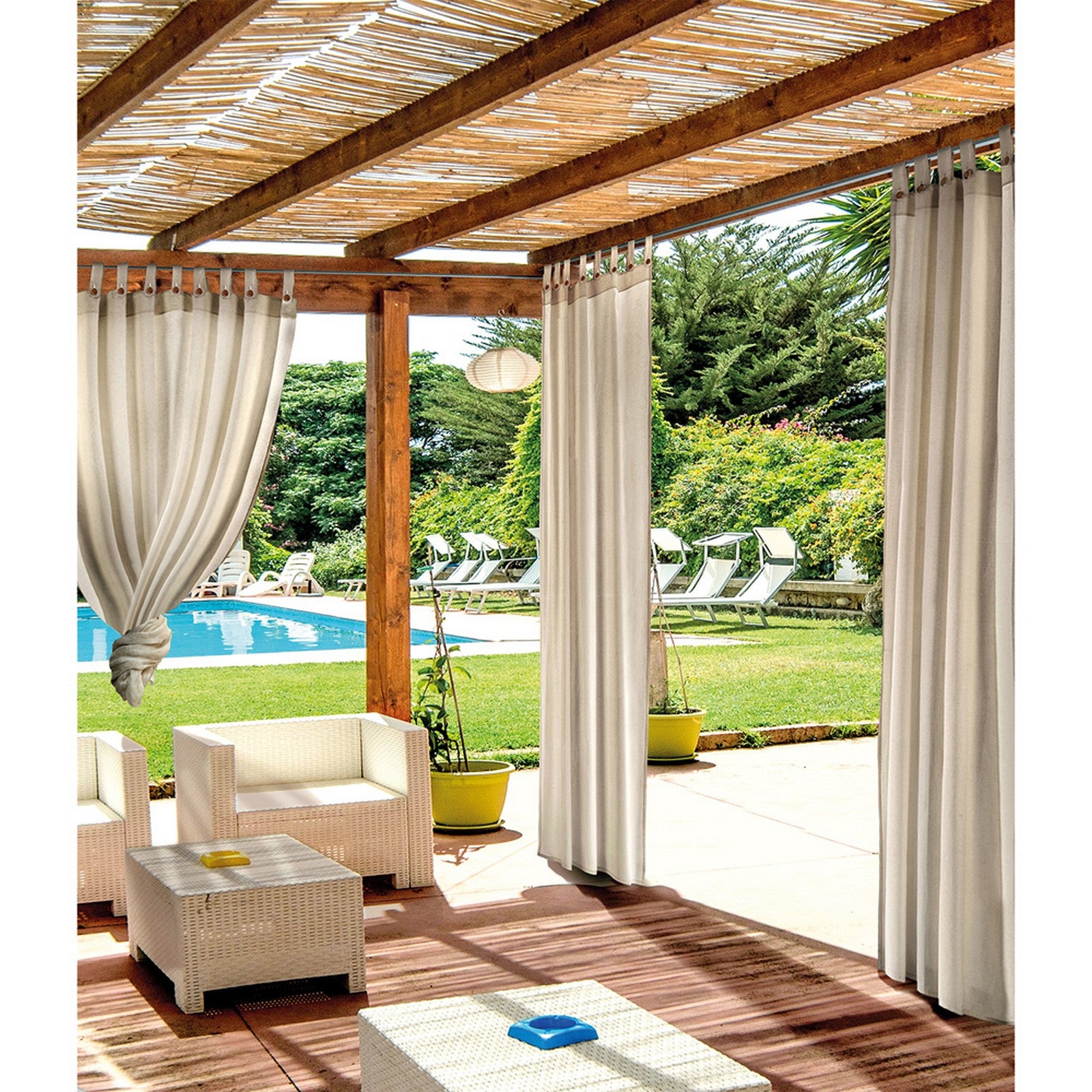 tenda per gazebo cm.140 x h.280 - beige cod:ferx.8048860nlm