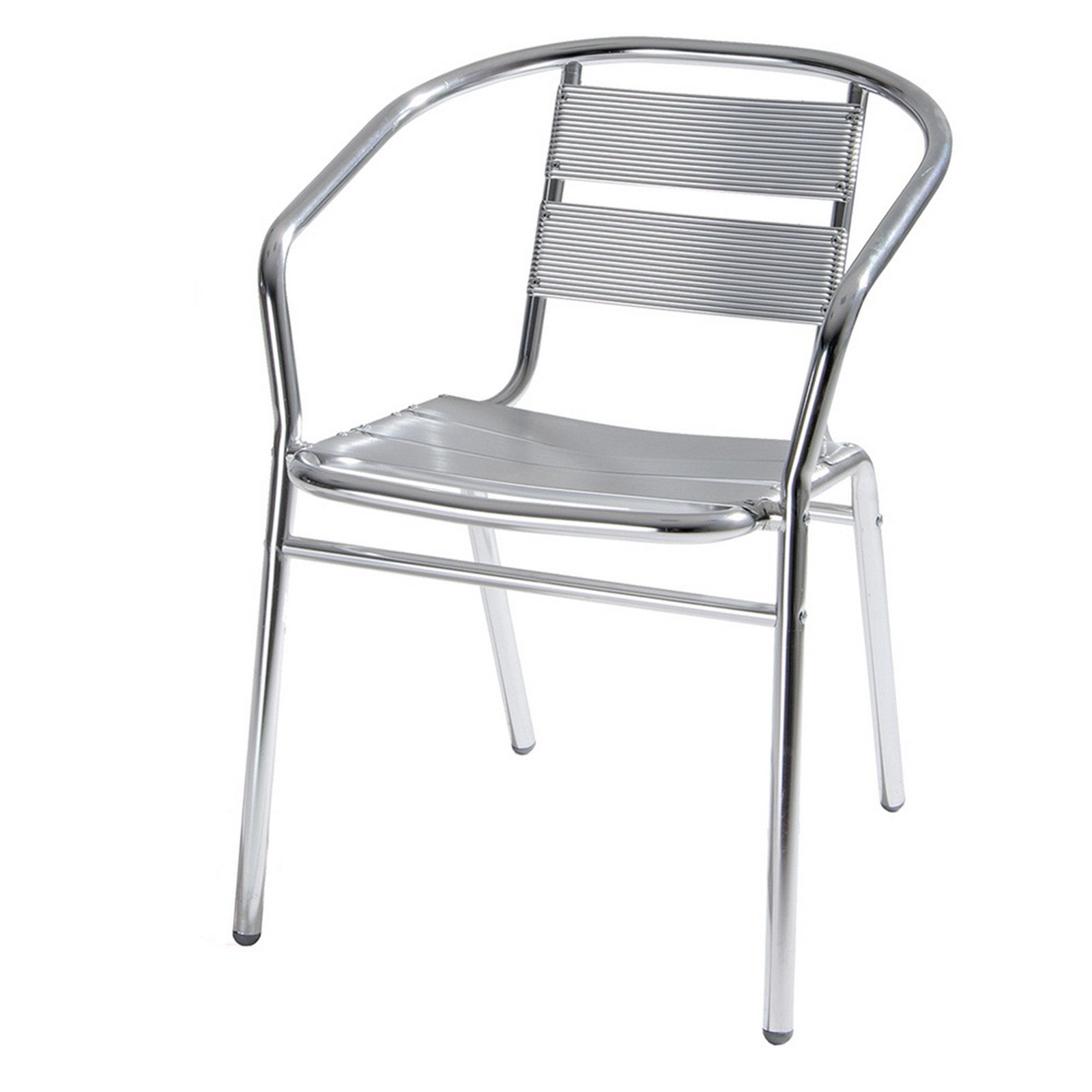 sedia in alluminio cm 53 x 54 x h 74 cod:ferx.6132540nlm