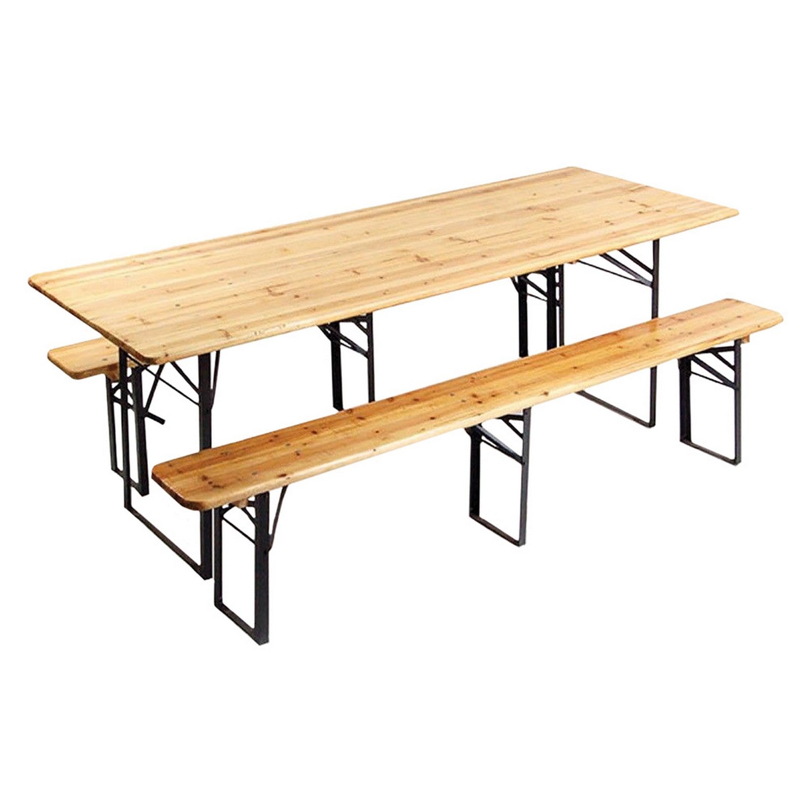 set birreria 220x80 h 76 cm cod:ferx.6130646nlm