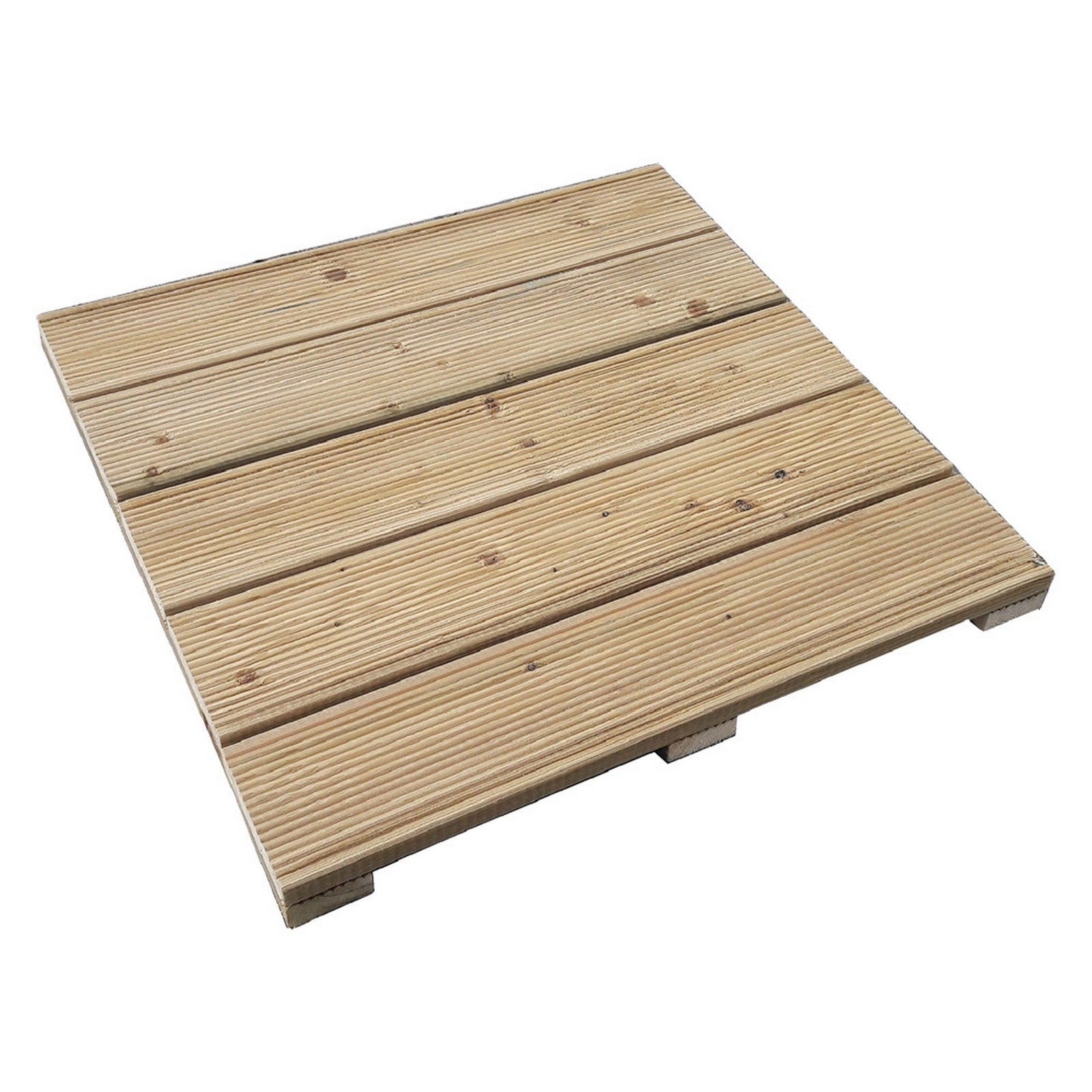 pedana per giardino in legno cm 50 x 50 x h 3,2 cod:ferx.6125850nlm