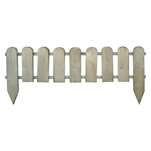 steccato in legno 'inglese i' cm. 110 x 3,2 x h.28/45 cod:ferx.6125400nlm