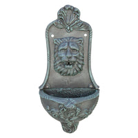 fontana a parete modello 'lince' antracite - foro d. 12 mm cod:ferx.209048nlm