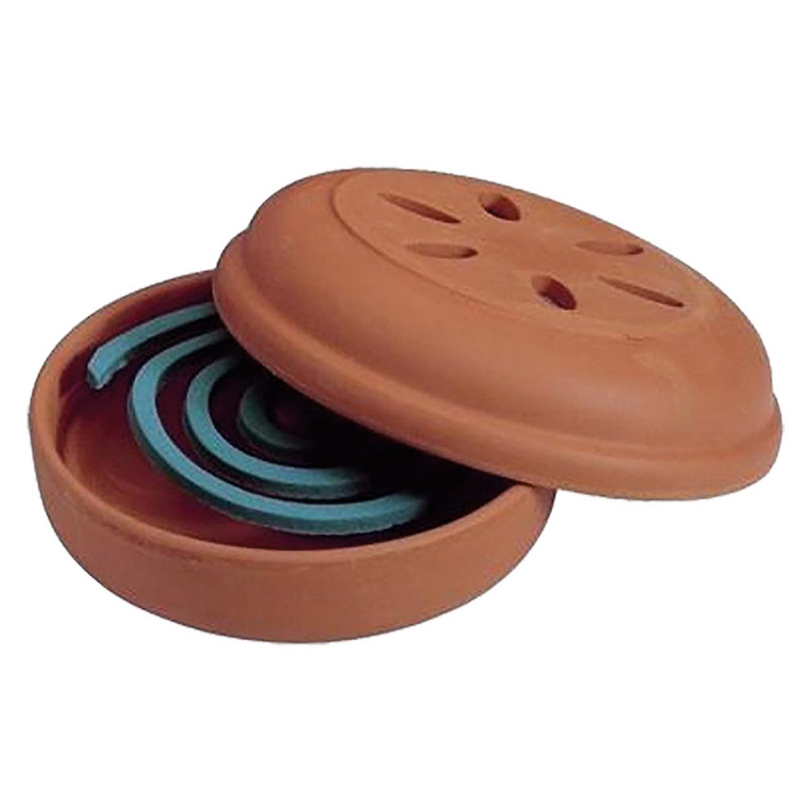 coccio con spirali insetticide vulcano - 1 coccio + 10 spirali cod:ferx.6135910nlm