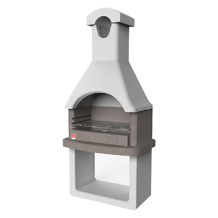 barbecue muratura 'columbia' 88 x 58 x h 197,3 cm cod:ferx.6129167nlm