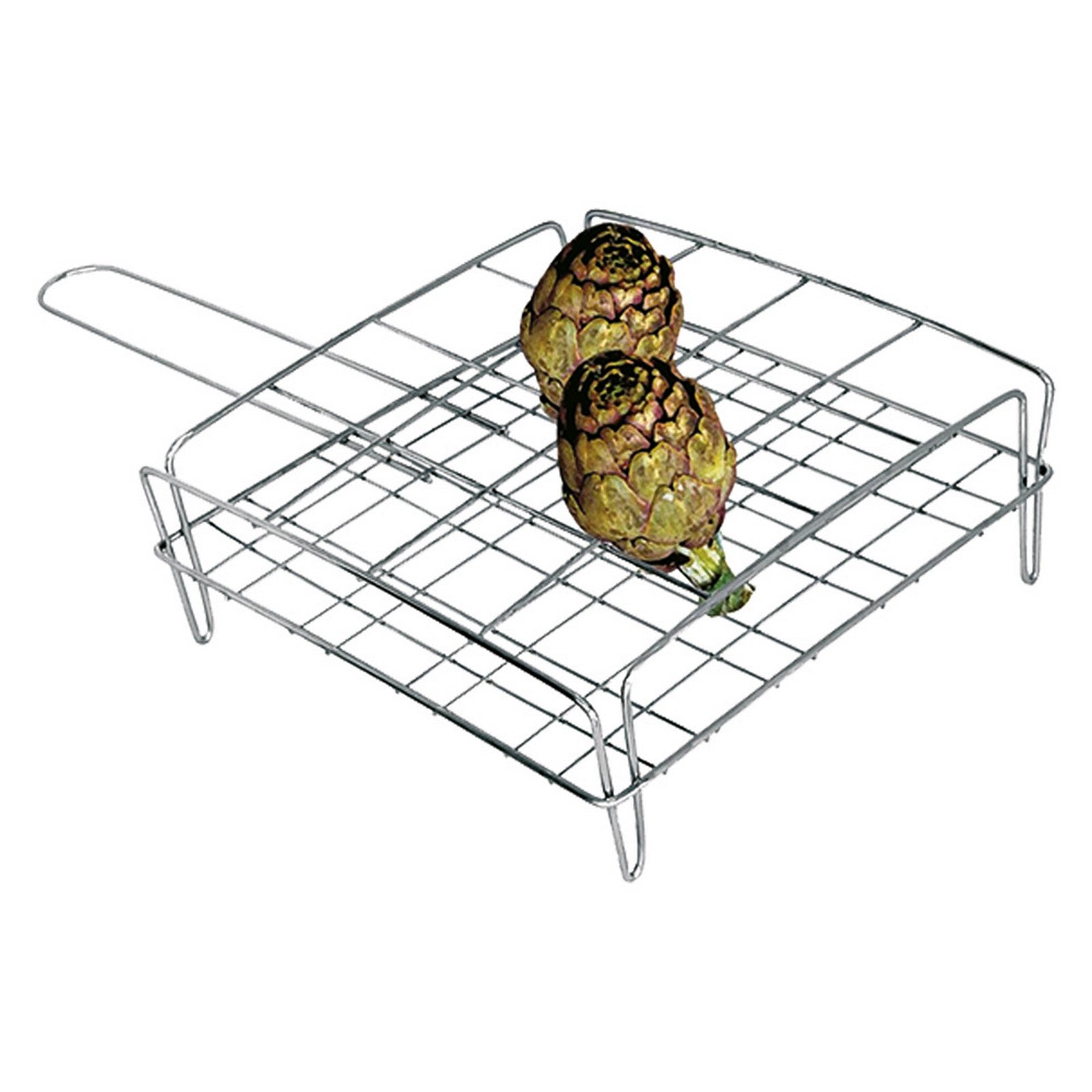 graticola per carciofi cm 27 x 27 - 16 posti cod:ferx.803838nlm