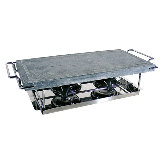 bistecchiera con fornelletto cm 19 x 37 cod:ferx.803192nlm