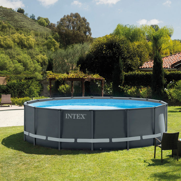 piscina con telaio 'linea ultra frame xtr' cm 610 x  122 - lt.30079 cod:ferx.6136170nlm