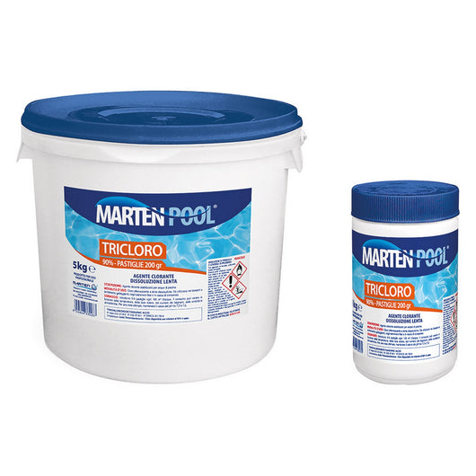 tricloro in pastiglie a lento dissolvimento kg.25 - pastiglie da 200 grammi cod:ferx.6134117nlm