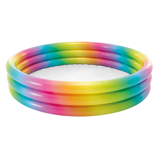 piscina gonfiabile ''arcobaleno'' ø cm 147 x h 33 - 330 litri cod:ferx.6137521nlm